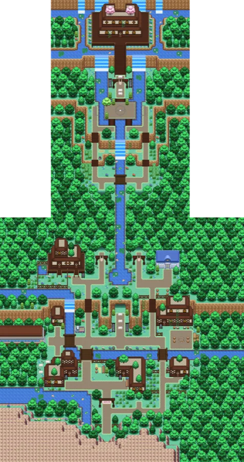 Sheridan Village in Pokemon Rejuvenation